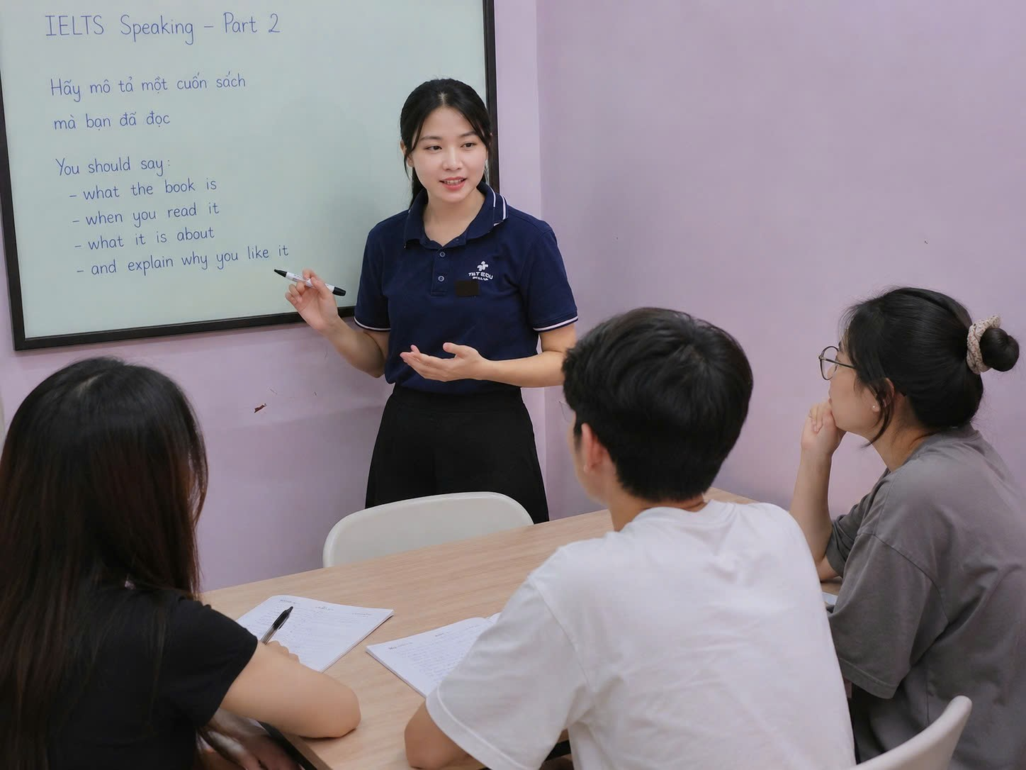 Lớp học tinh gọn 4–5 học viên