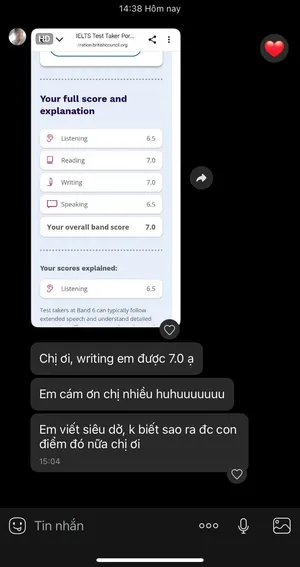 Kết quả học viên