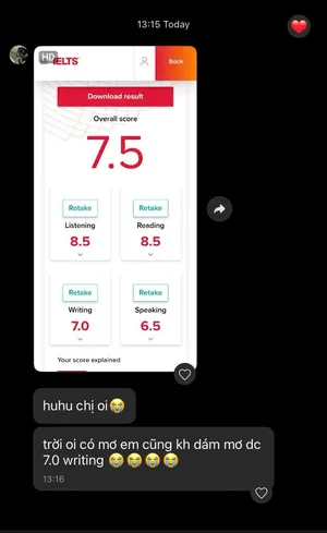 Kết quả học viên