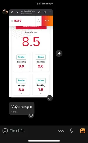 Kết quả học viên