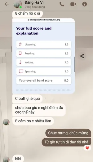 Kết quả học viên
