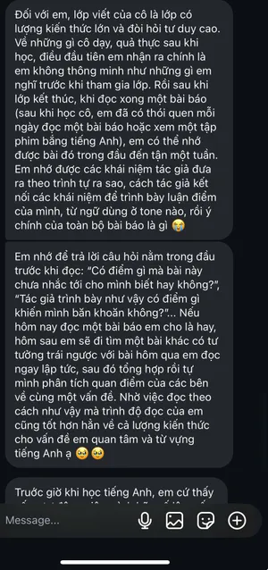 Kết quả học viên